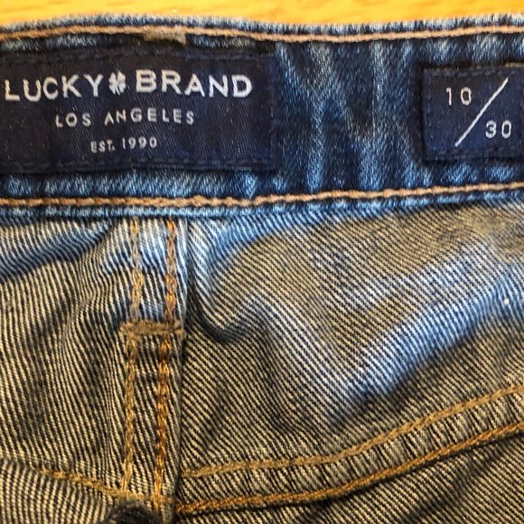 Brand New Women's Lucky Brand The Cuff Off Denim Button-fly Jean Shorts - Picture 7 of 13